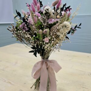 Taller RAMO DE FLORES PRESERVADAS Y SECAS