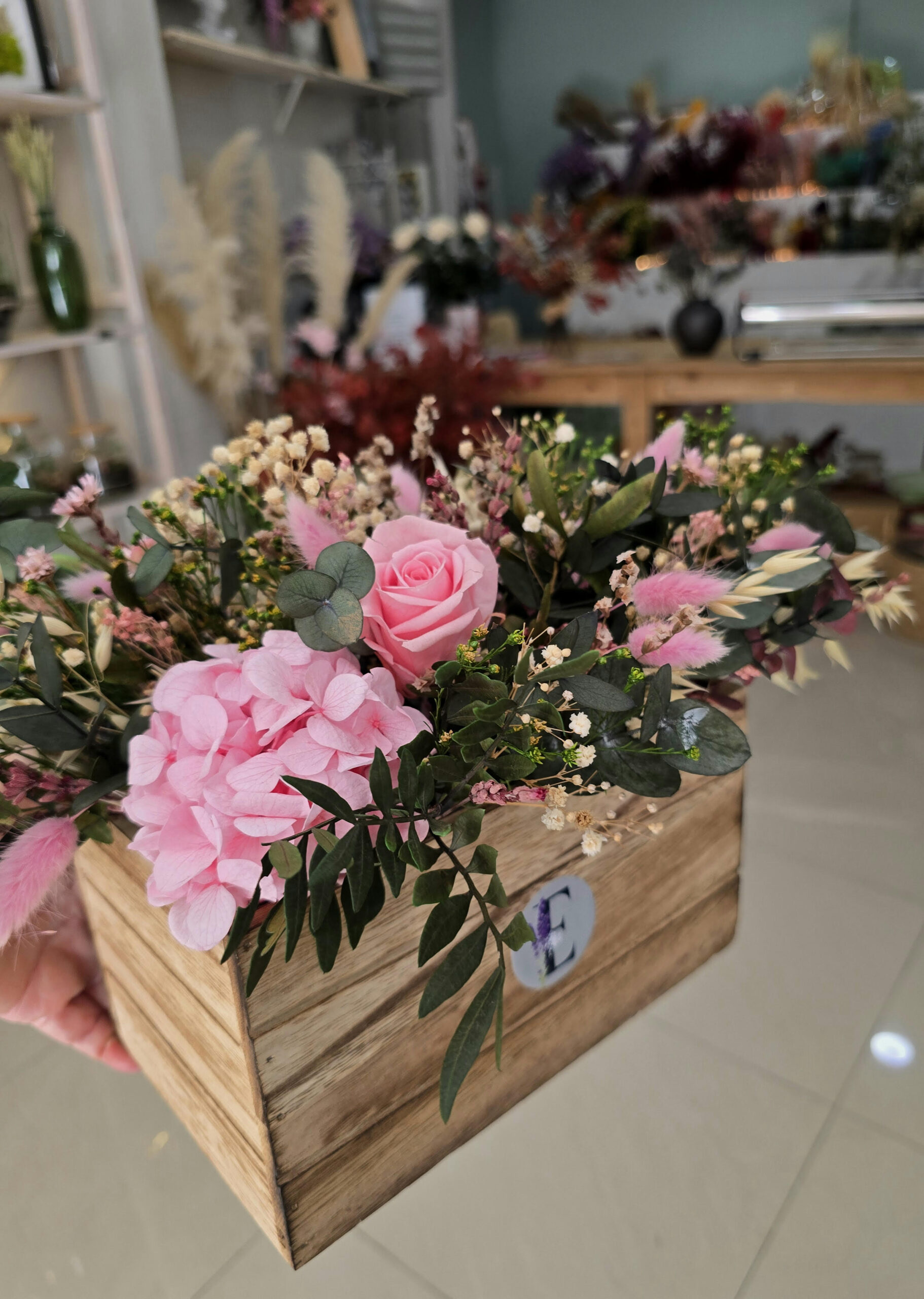 Taller CENTRO DE FLORES PRESERVADAS - Imagen 3